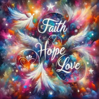 Faith, Hope and Love graphic