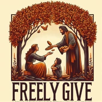 Giving Freely.