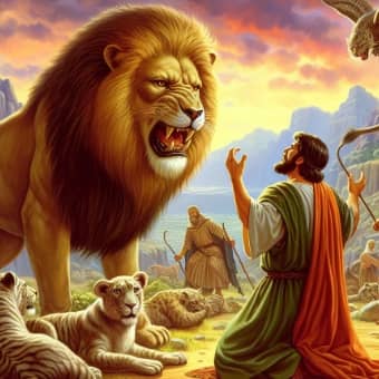 The Bible Story of Daniel in the Lion’s Den
