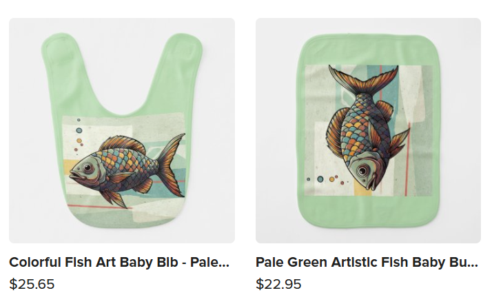 Several Abstract Baby Disciples Collection Products
