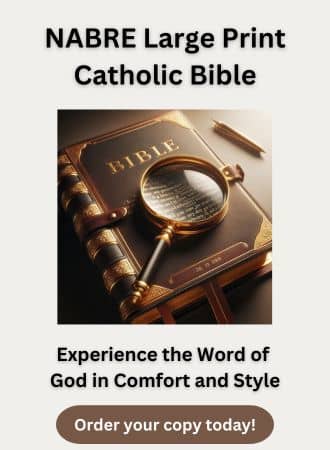 NABRE Large Print Catholic Bible