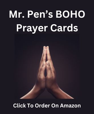 BOHO Prayer Cards