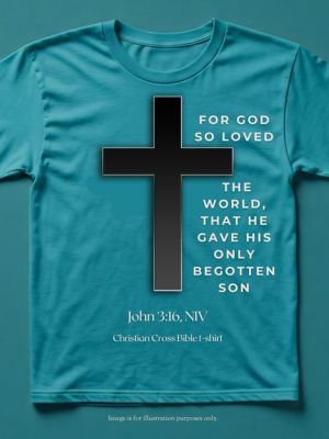 John 316 Bible Verse t-shirt