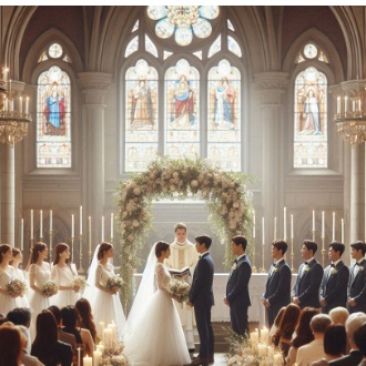 The Quiet Joy of a Catholic Wedding