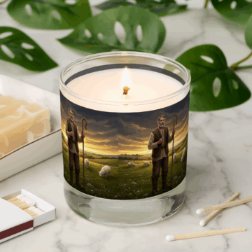 Good Shepherd Vanilla Sandalwood Candle