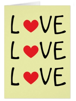 Faithful LOVE Heart Greeting Card - All Occasion