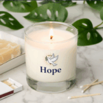 Hope Dove Christian Scented Jar Candle