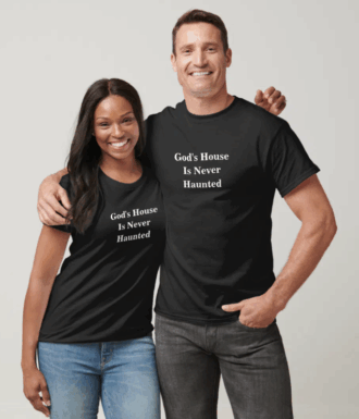 God's House Is Never Haunted T-Shirt Available On Zazzle