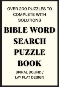 Bible Word Search Puzzle Book